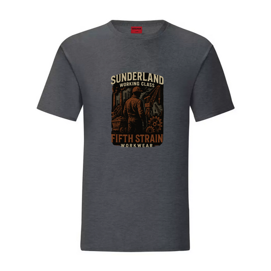 25 DROP Grey T- Shirt: 200 GSM