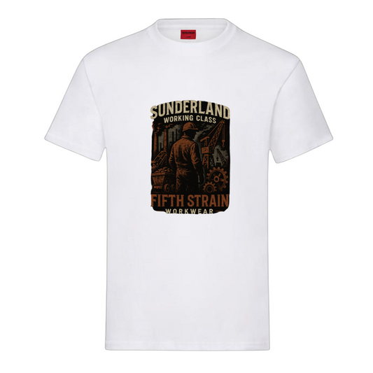 25 DROP White T- Shirt: 200 GSM
