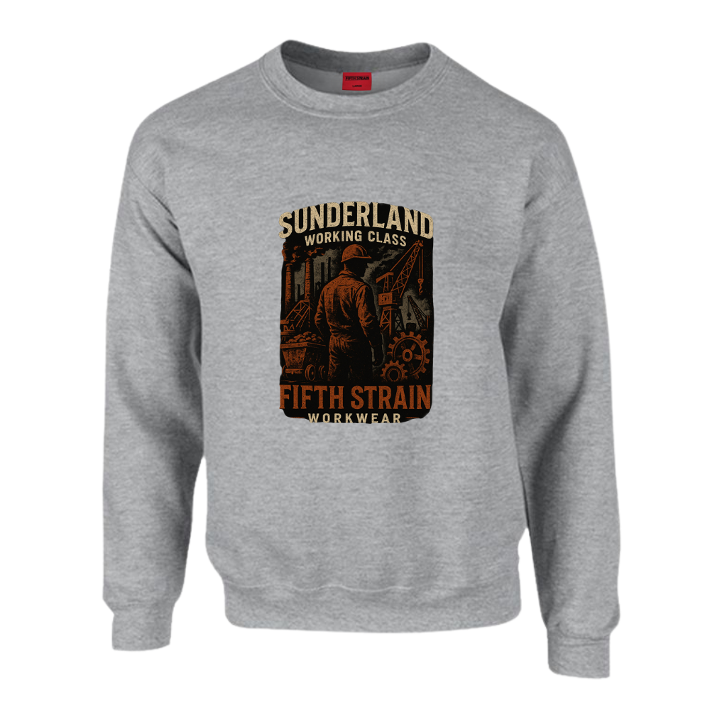 25 DROP Grey Sweatshirt: 350 GSM