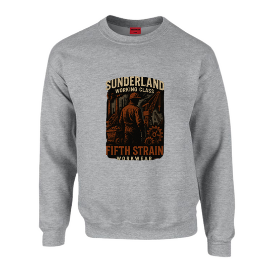 25 DROP Grey Sweatshirt: 350 GSM